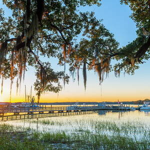 Skull Creek, Hilton Head, South Carolina by Werner Bertsch