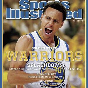 Splashdown Golden State Warriors 2015 Nba Champions Sports Illustrated Cover by Sports Illustrated