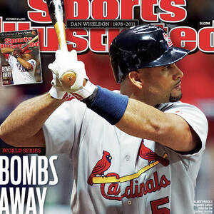 St Louis Cardinals V Milwaukee Brewers - Game 6 Sports Illustrated Cover by Sports Illustrated St Louis Cardinals V Milwaukee Brewers - Game 6 Sports Illustrated Cover by Sports Illustrated