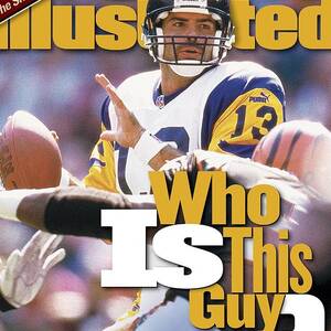 St. Louis Rams Qb Kurt Warner... Sports Illustrated Cover by Sports Illustrated St. Louis Rams Qb Kurt Warner... Sports Illustrated Cover by Sports Illustrated