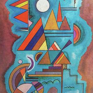 Standing by Wassily Kandinsky Standing by Wassily Kandinsky