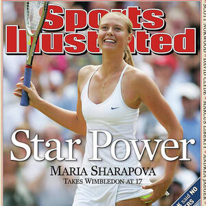 Star Power Maria Sharapova Takes Wimbledon At 17 Sports Illustrated Cover by Sports Illustrated Star Power Maria Sharapova Takes Wimbledon At 17 Sports Illustrated Cover by Sports Illustrated