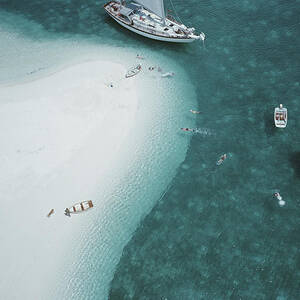 Stocking Island, Bahamas by Slim Aarons