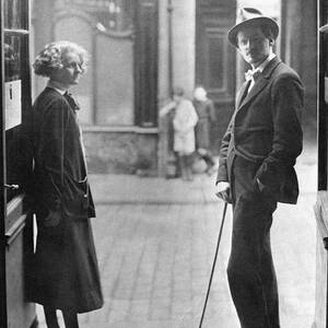 Sylvia Beach And James Joyce In Paris by Bettmann Sylvia Beach And James Joyce In Paris by Bettmann