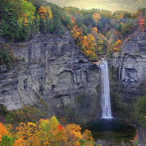 Taughannock Falls in Color by Jessica Jenney Taughannock Falls in Color by Jessica Jenney