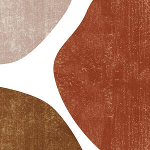 Terracotta Art Print 1 - Terracotta Abstract - Modern, Minimal, Contemporary Abstract - Brown, Beige by Studio Grafiikka