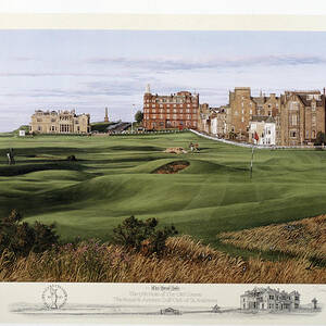 The 17th Hole Of The Old Course, St by Heritage Images