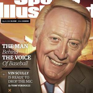 The Man Behind The Voice Of Baseball Sports Illustrated Cover by Sports Illustrated