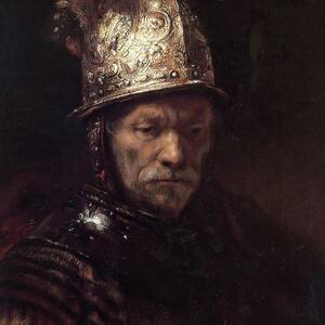 The Man With The Golden Helmet by Workshop Of Rembrandt Van Rijn