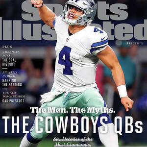 The Men. The Myths. The Cowboys Qbs. Sports Illustrated Cover by Sports Illustrated The Men. The Myths. The Cowboys Qbs. Sports Illustrated Cover by Sports Illustrated