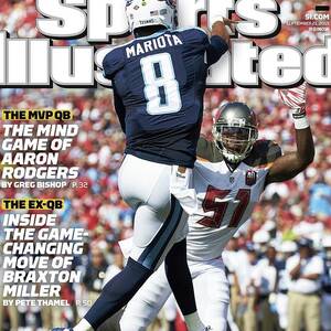 The New Qb Marcus Mariota And His Historic Opening Statement Sports Illustrated Cover by Sports Illustrated