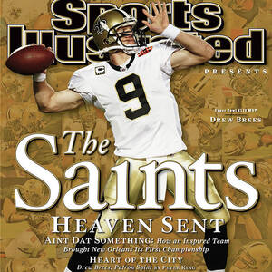 The Saints, Heaven Sent Super Bowl Xliv Champions Sports Illustrated Cover by Sports Illustrated