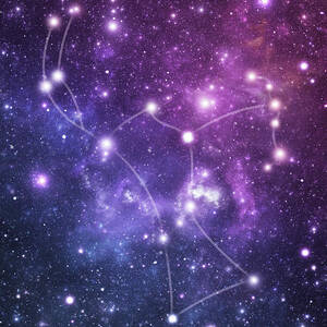 The Stars Constellation Of Orion by Sololos