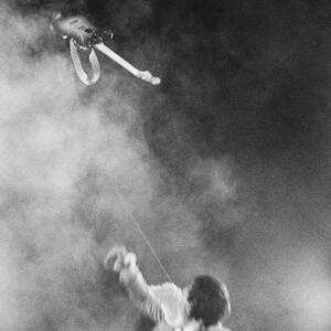 The Who Performing In Flint, Mi by Michael Ochs Archives