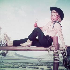 Thirsty Cowgirl by Tom Kelley Archive Thirsty Cowgirl by Tom Kelley Archive
