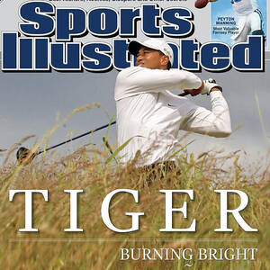 Tiger Burning Bright Woods Dominates The British Open With Sports Illustrated Cover by Sports Illustrated