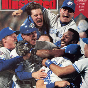 Toronto Blue Jays Joe Carter, 1992 World Series Sports Illustrated Cover by Sports Illustrated Toronto Blue Jays Joe Carter, 1992 World Series Sports Illustrated Cover by Sports Illustrated