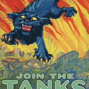 Treat em Rough  Join The Tanks United States Tank Corps by August William Hutaf