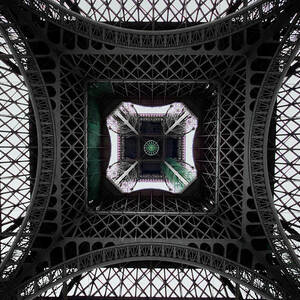 Underneath Of Eiffel Tower, Low Angle by Ed Freeman Underneath Of Eiffel Tower, Low Angle by Ed Freeman