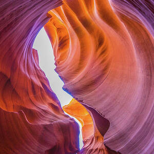 Usa, Arizona, Antelope Canyon, Close-up by Tiffanynguyen