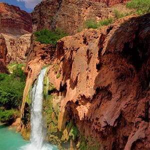 Usa, Arizona, Havasu Falls In Grand by Bernhard Fichtl Usa, Arizona, Havasu Falls In Grand by Bernhard Fichtl