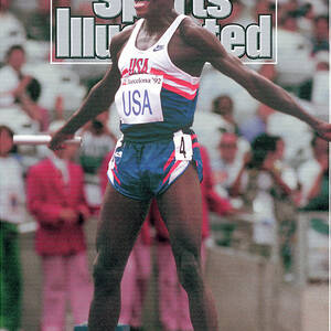 Usa Carl Lewis, 1992 Summer Olympics Sports Illustrated Cover by Sports Illustrated