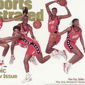 Usa Womens Basketball Team, 1996 Atlanta Olympic Games Sports Illustrated Cover by Sports Illustrated Usa Womens Basketball Team, 1996 Atlanta Olympic Games Sports Illustrated Cover by Sports Illustrated