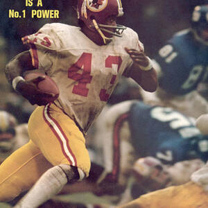 Washington Redskins Larry Brown... Sports Illustrated Cover by Sports Illustrated