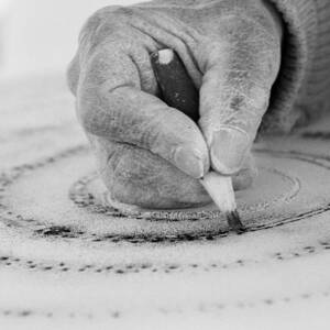 White Stone Decoration by Alessandro Saffo