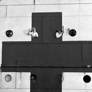 World War Two. Britain. 1942. Hospital by Popperfoto