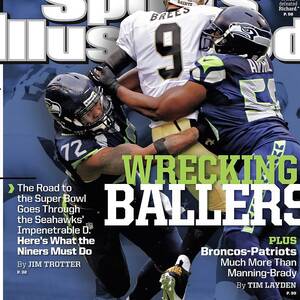 Wrecking Ballers The Road To The Super Bowl Goes Through Sports Illustrated Cover by Sports Illustrated