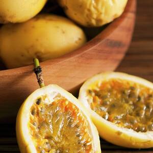 Yellow Passion Fruits by Fl�vio Coelho