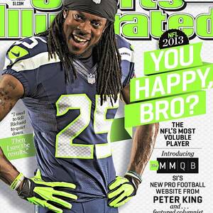 You Happy, Bro The Nfls Most Voluble Player Sports Illustrated Cover by Sports Illustrated