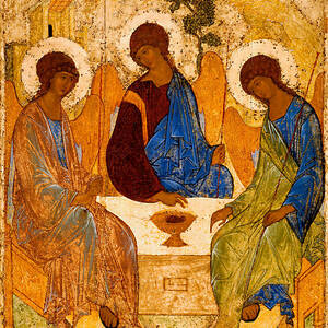 Holy Trinity by Andrei Rublev