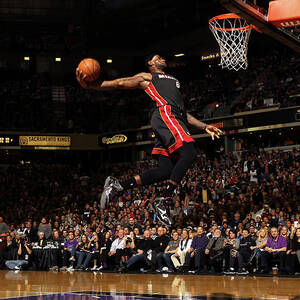 Lebron James #1 by Ezra Shaw