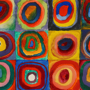 Squares With Concentric Circles by Wassily Kandinsky Squares With Concentric Circles by Wassily Kandinsky