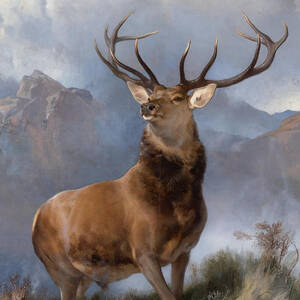 The Monarch of the Glen by Sir Edwin Henry Landseer