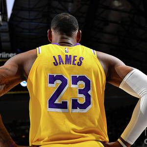 Lebron James #57 by Jesse D. Garrabrant