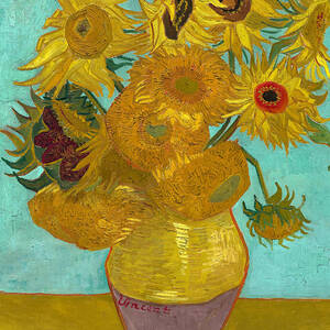 Sunflowers by Vincent Van Gogh