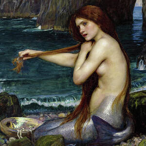 A Mermaid by John William Waterhouse