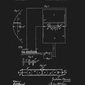 1897 Electric Transmitter Patent by Dan Sproul