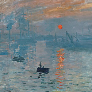 Impression Sunrise by Claude Monet