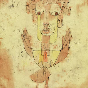 Angelus Novus by Paul Klee