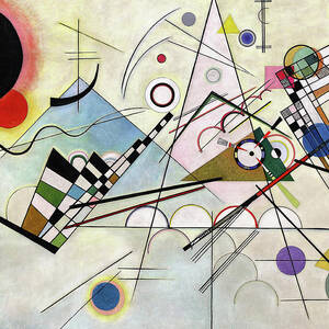 Composition 8 by Wassily Kandinsky