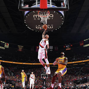 Damian Lillard #2 by Andrew D. Bernstein