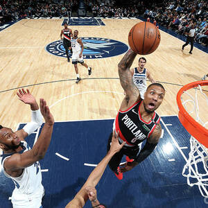Damian Lillard #2 by David Sherman