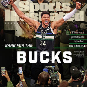 2021 Milwaukee Bucks NBA Championship Issue Cover by Sports Illustrated