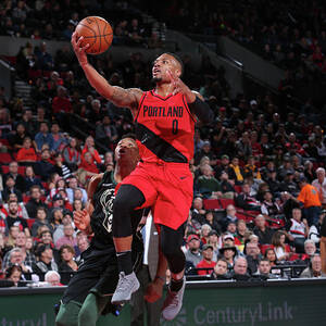 Damian Lillard #21 by Sam Forencich