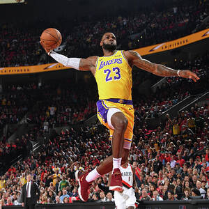 Lebron James #23 by Andrew D. Bernstein