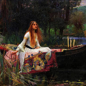 The Lady of Shalott by John William Waterhouse